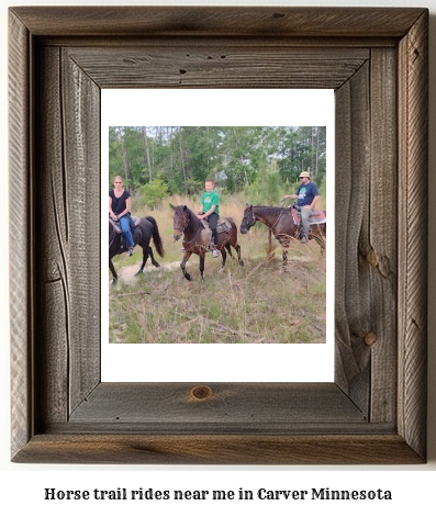 horse trail rides near me in Carver, Minnesota